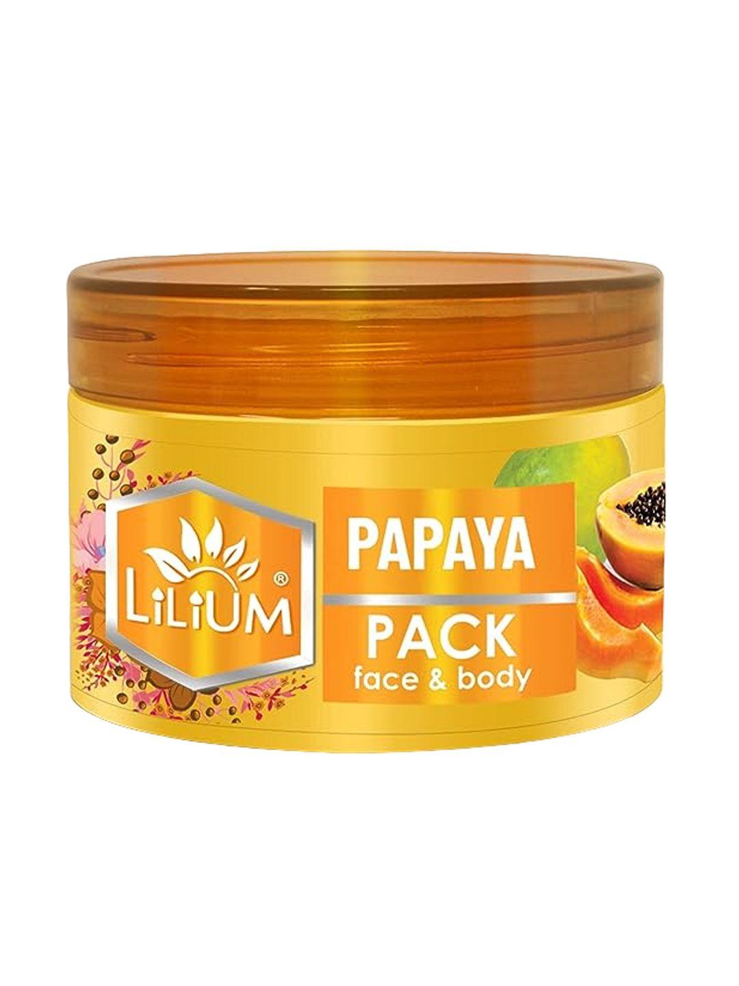 lilium papaya 2-pcs face pack