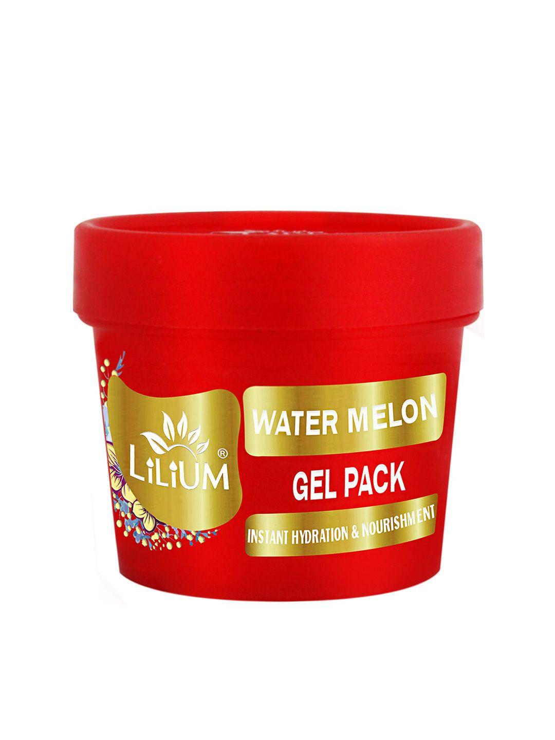 lilium watermelon face mask for instant hydration & nourishment - 100g