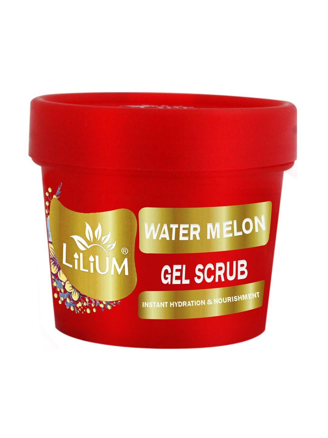 lilium watermelon scrub for instant hydration & nourishment - 100g