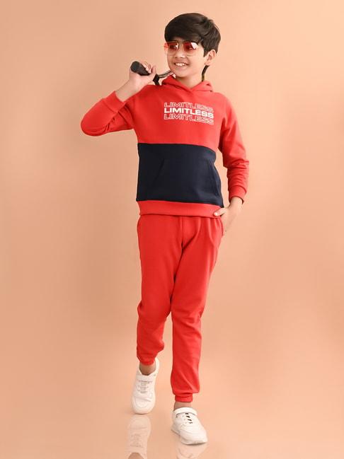 lilpicks-kids-red-printed-full-sleeves-sweatshirt-with-joggers