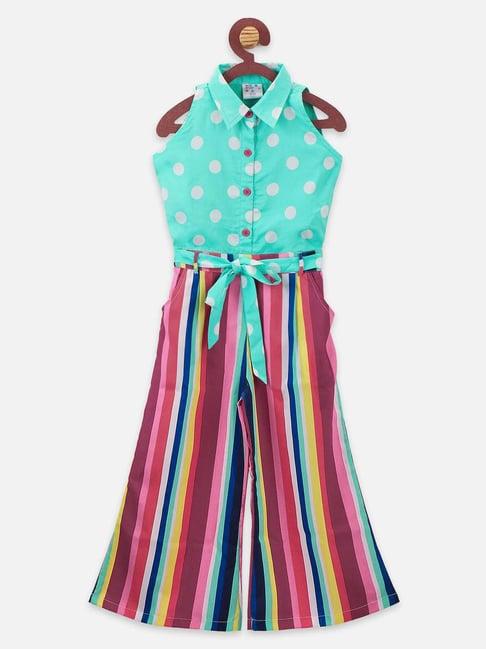 lilpicks kids multicolor printed jumpsuit