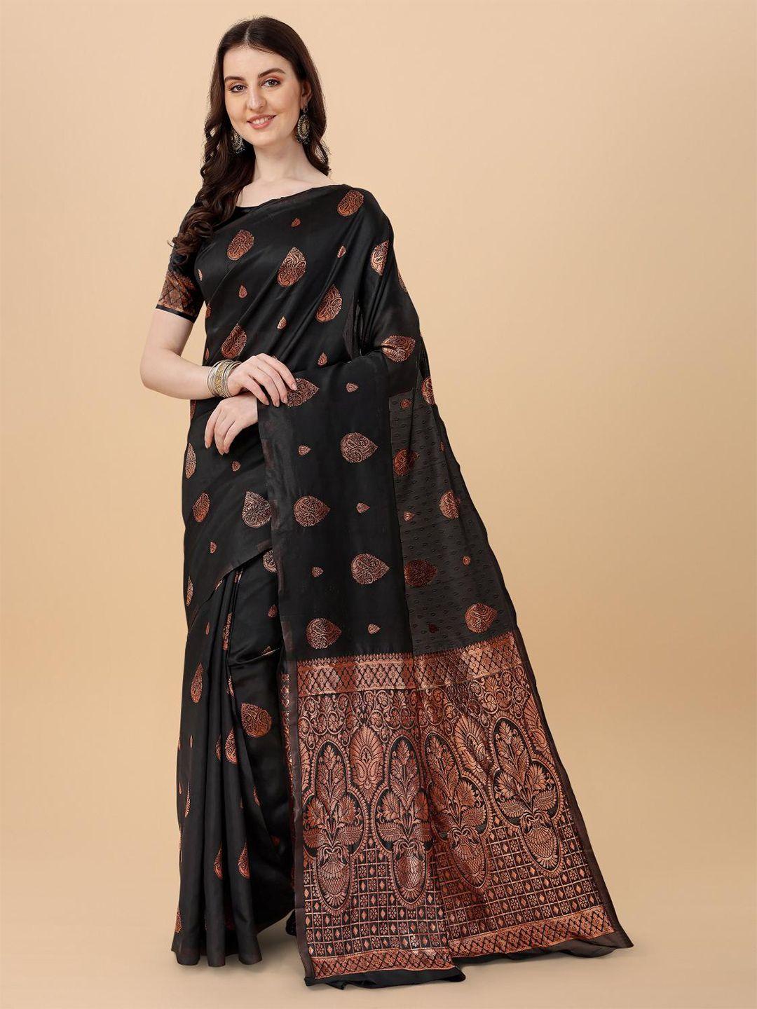 limdo ethnic motifs woven design zari pure silk banarasi saree