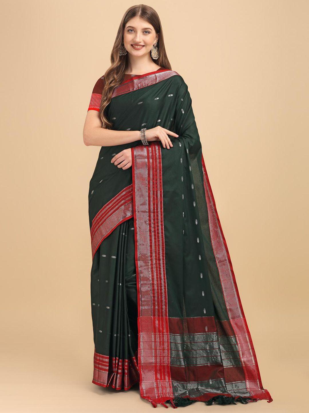 limdo ethnic motifs woven design art silk banarasi saree