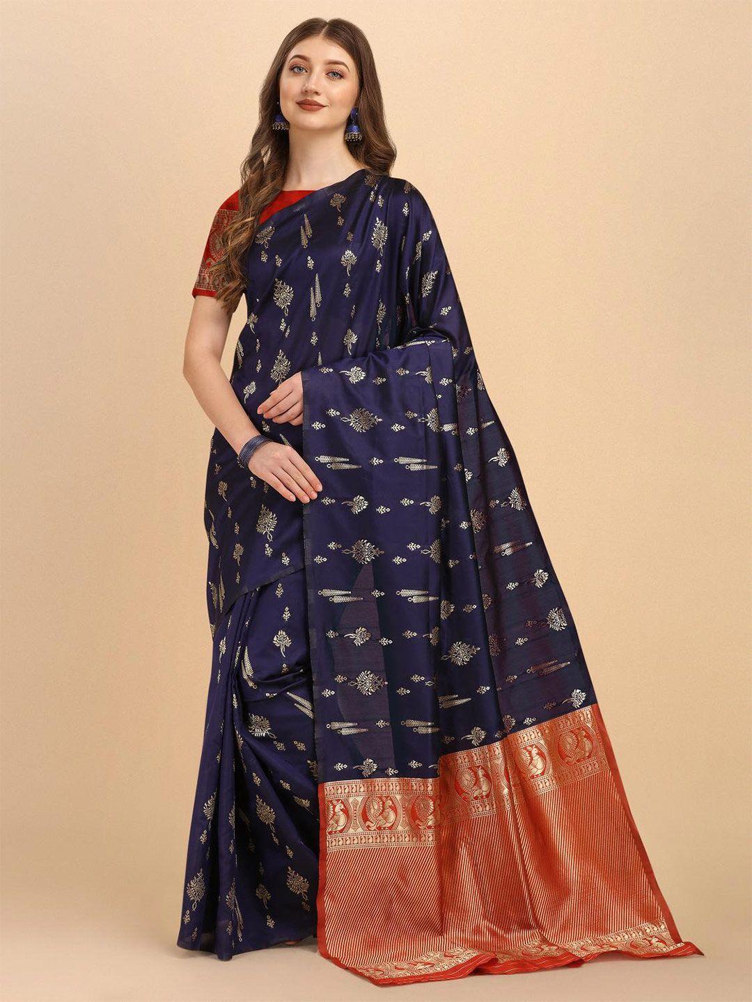 limdo ethnic motifs woven design pure silk zari banarasi saree