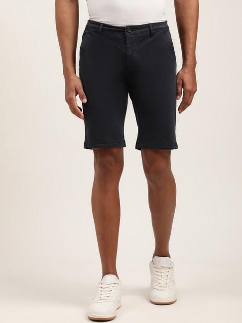 lindbergh charcoal regular fit shorts