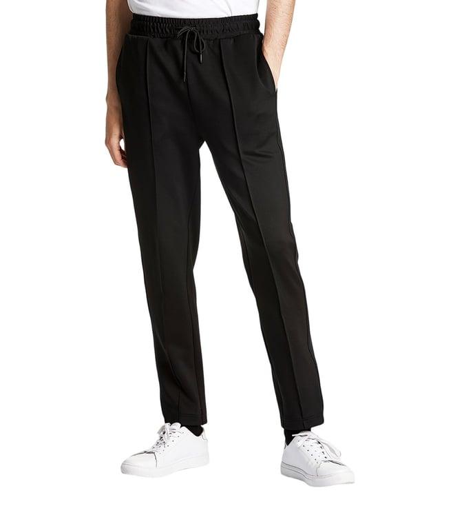 lindbergh black relaxed fit trackpants