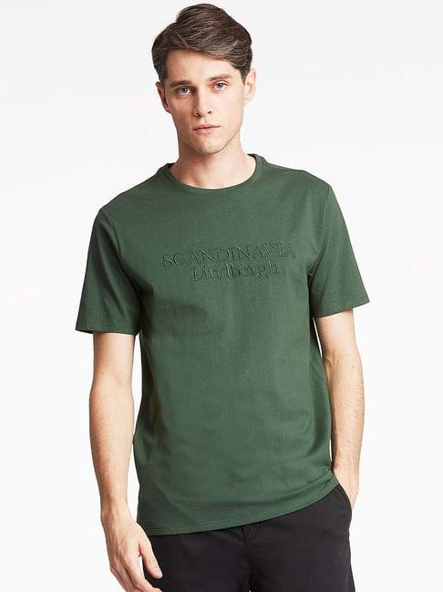 lindbergh green crew t-shirt