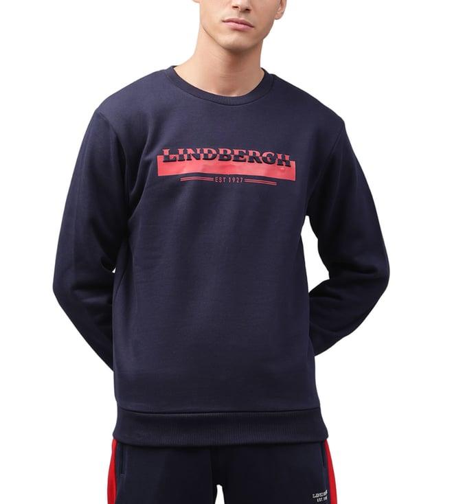 lindbergh peacoat fashion logo regular fit sweatshirt