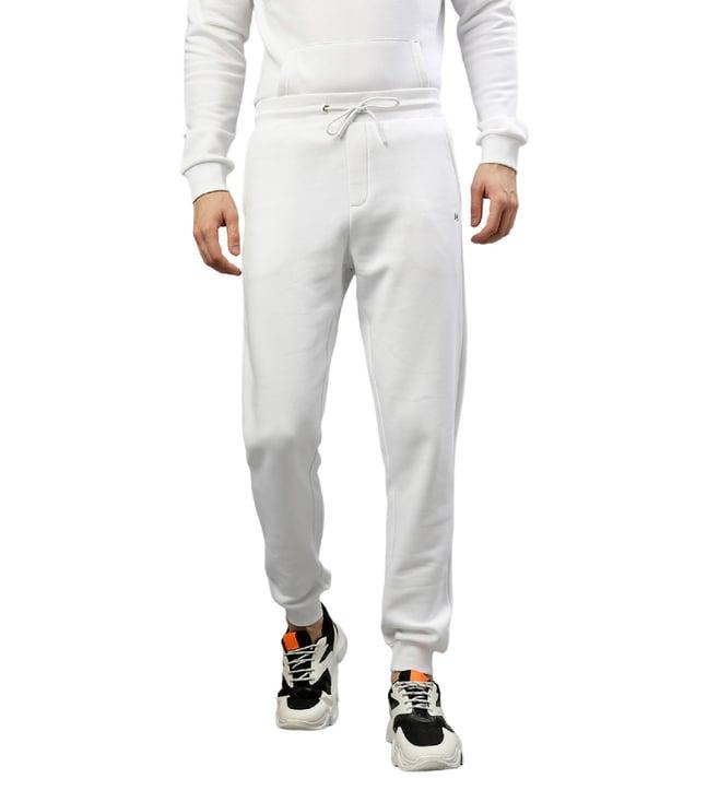 lindbergh white fashion regular fit joggers