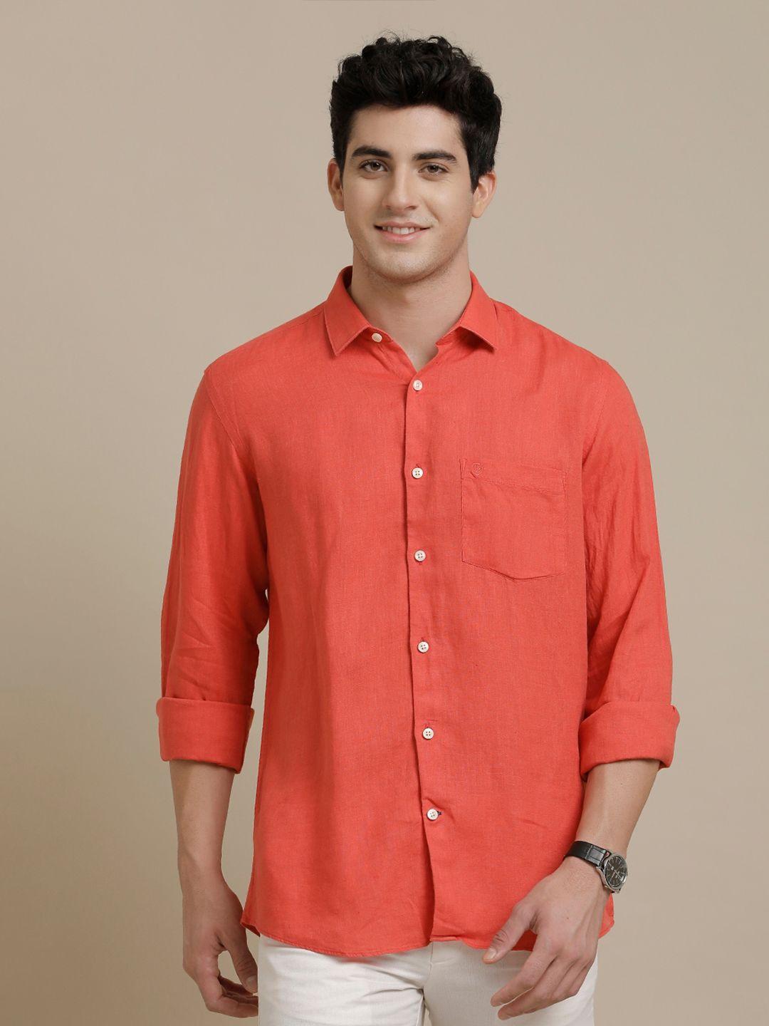 linen club contemporary linen casual shirt