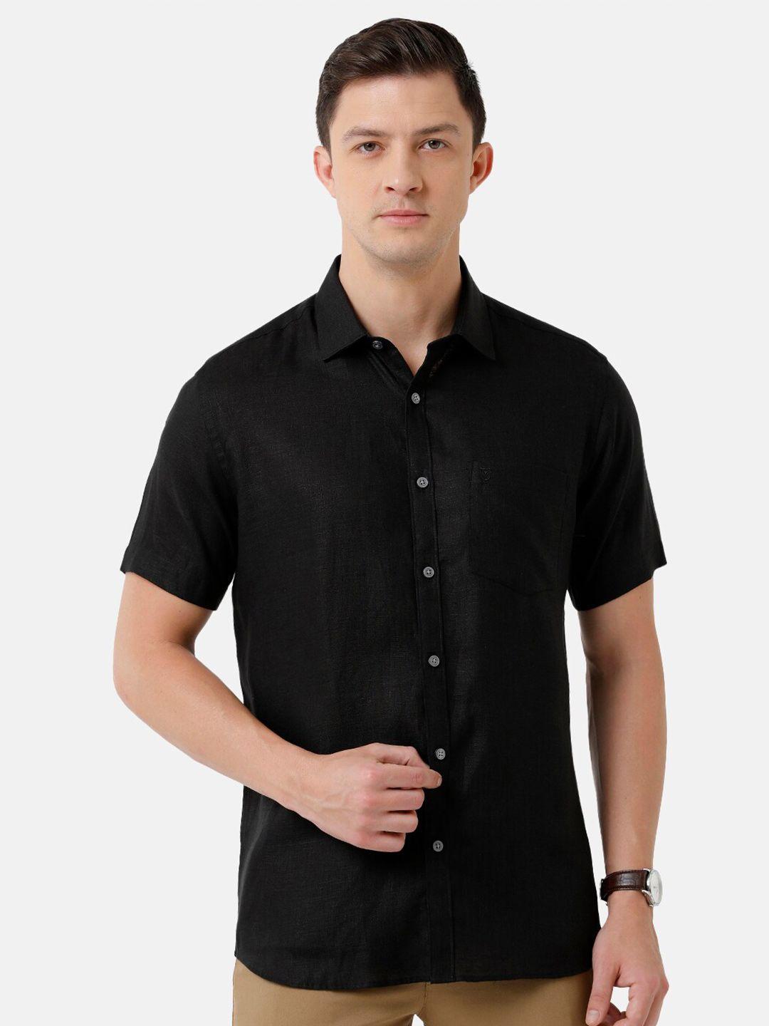 linen club men linen casual shirt