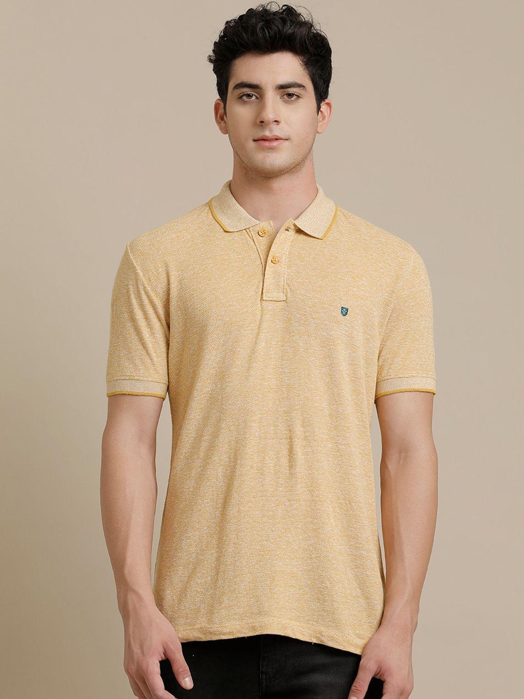 linen club polo collar linen antimicrobial t-shirt