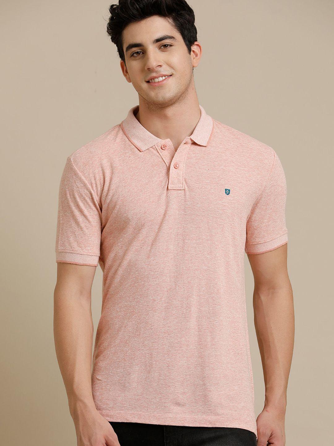 linen club polo collar linen antimicrobial t-shirt