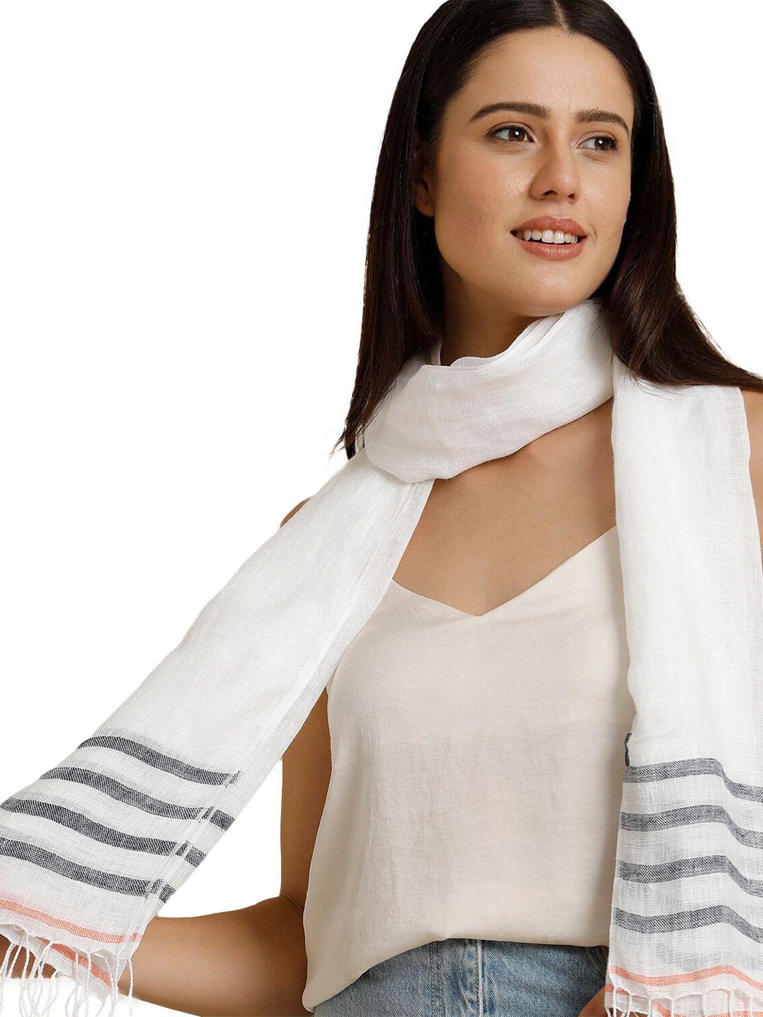 linen club unisex pure linen stole