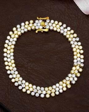link bracelet with jewellery hook