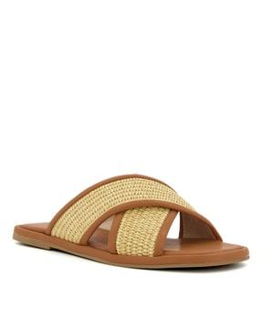 linna slip-on flat sandals