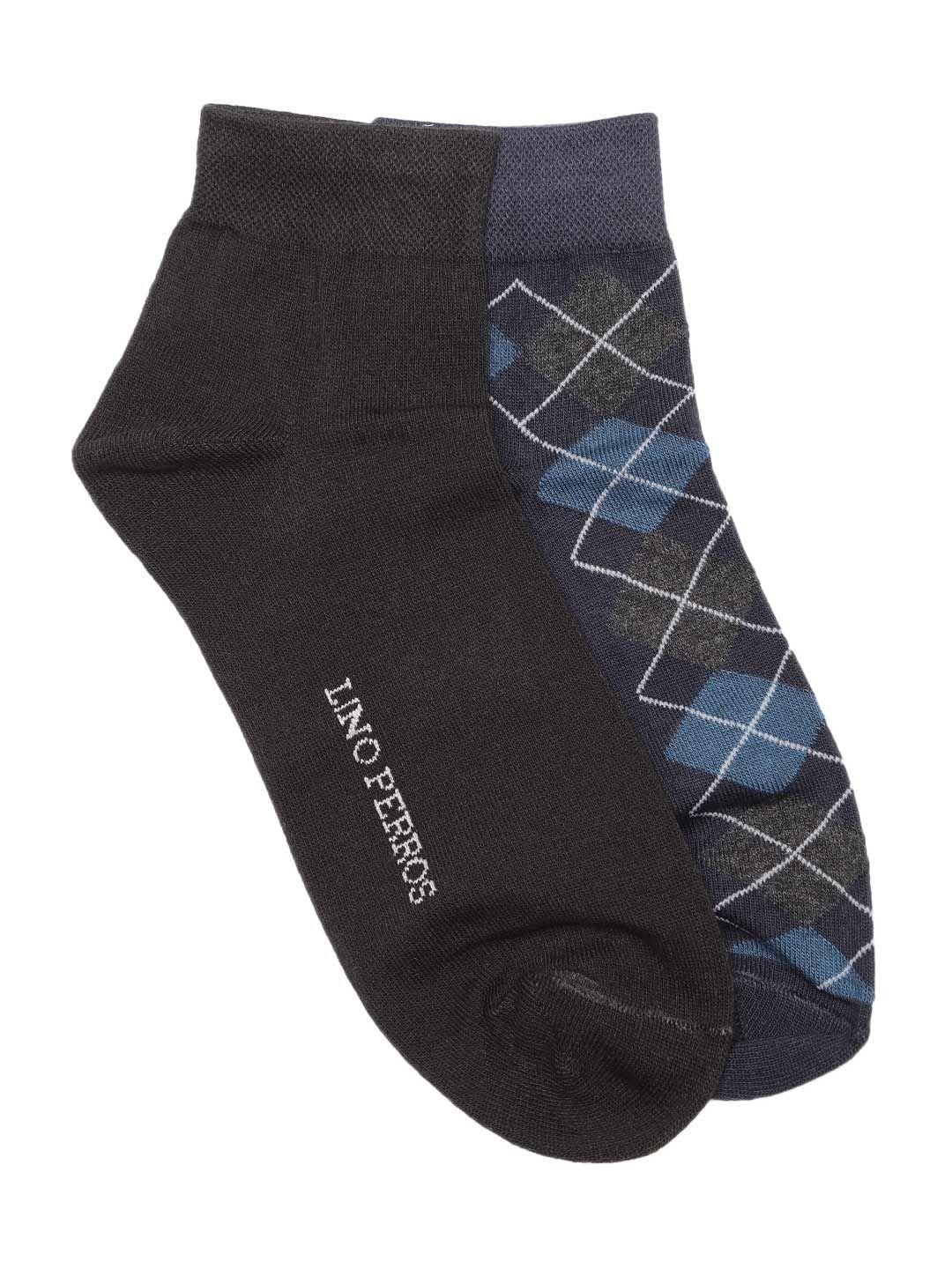 lino perros men pack of 2 above ankle socks