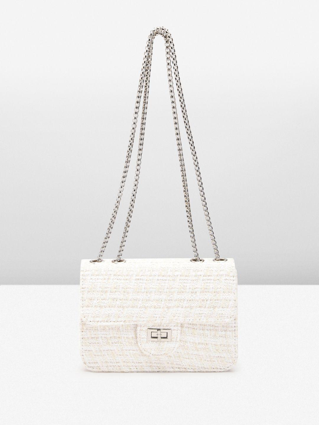 lino perros textured structured sling bag