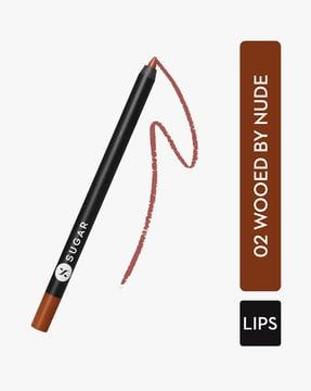 lipping on the edge lip liner - 02 wooed by nude