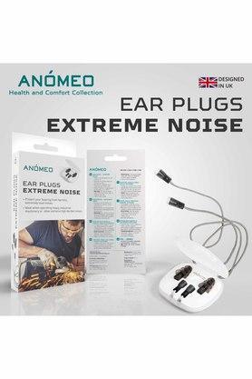 liquid silicone ear plugs - extreme noise - black