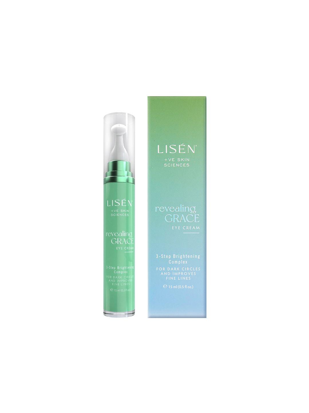 lisen revealing grace eye cream to reduce dark circles puffiness fine lines & wrinkles15ml