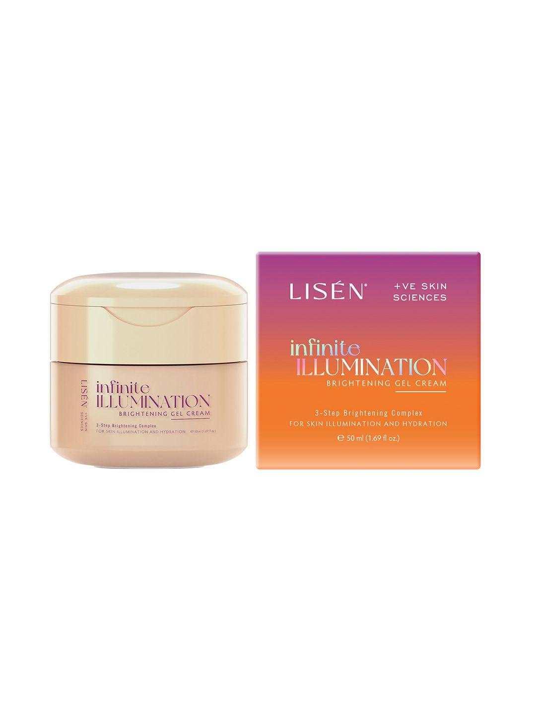 lisen infinite illumination brightening gel cream for skin illumination - 50 ml