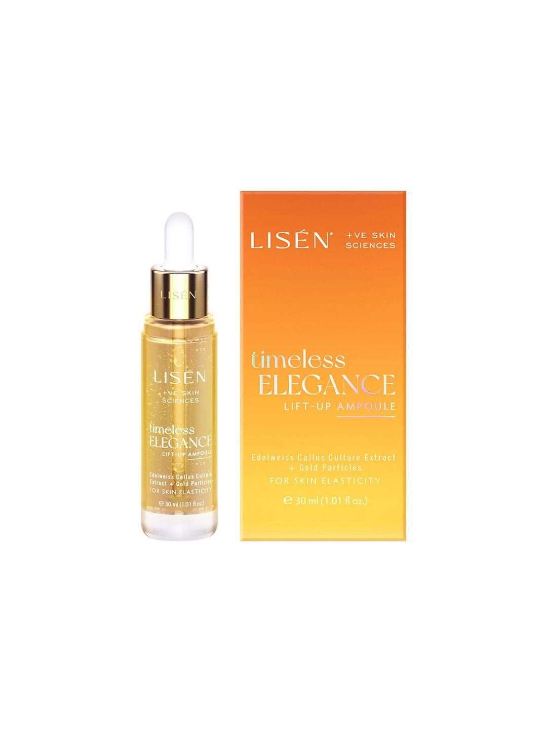 lisen timeless elegance ampoule for anti-wrinkle anti-aging & skin tightening 30ml