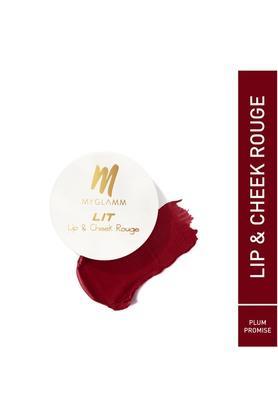 lit lip & cheek rouge - plum promise