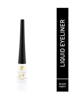 lit glossy liquid eyeliner - black party