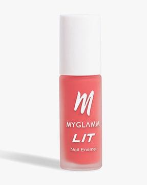 lit matte nail paint - salty