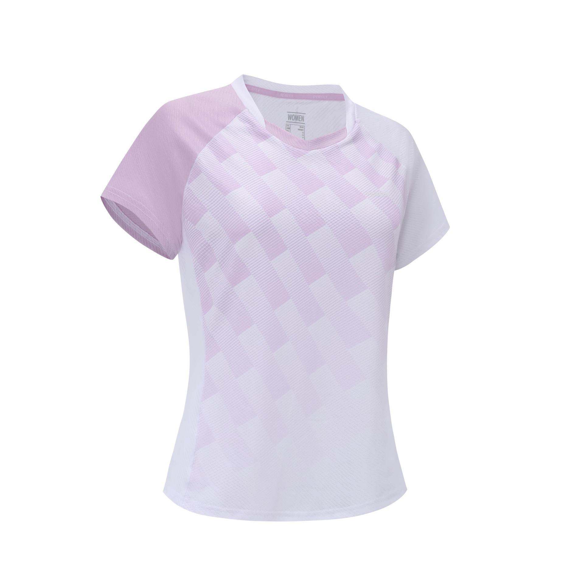 lite badminton t-shirt 560 women mauve