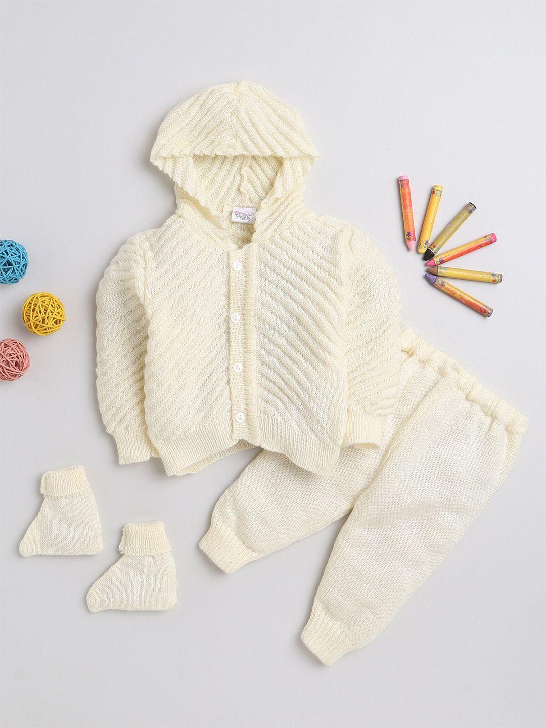 little angels kids cable knit cardigan