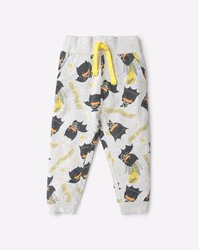 little batman print joggers with insert pockets