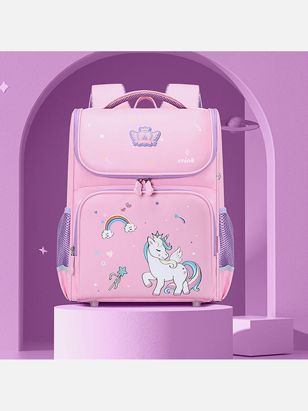 little surprise box llp girls unicorn printed durabase backpack