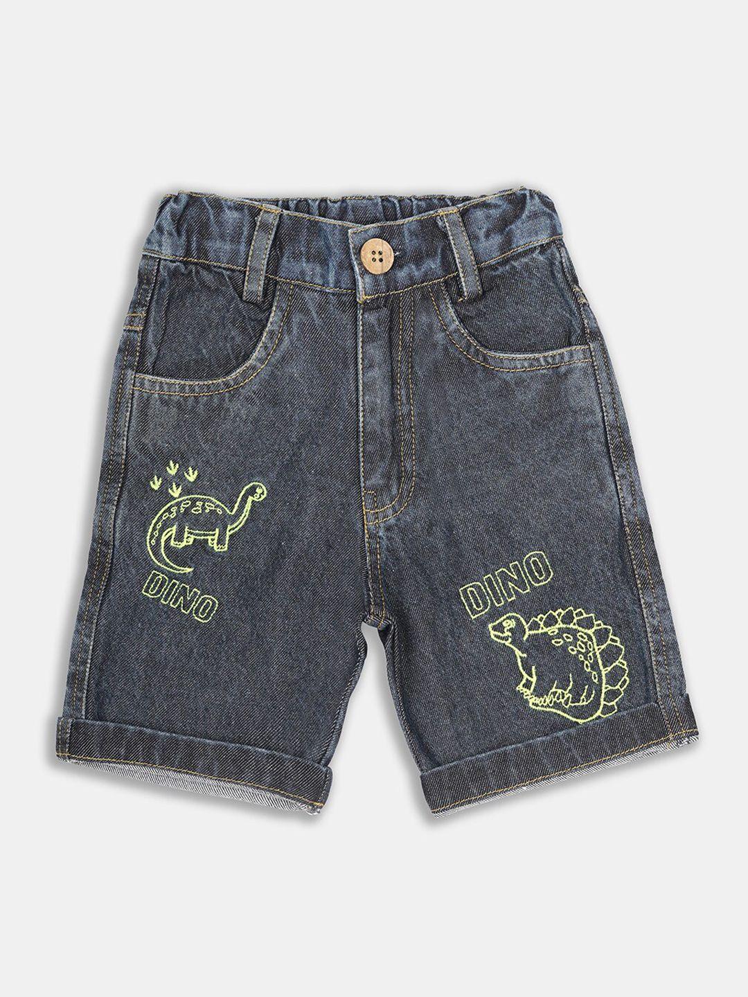 little county boys blue denim outdoor denim shorts