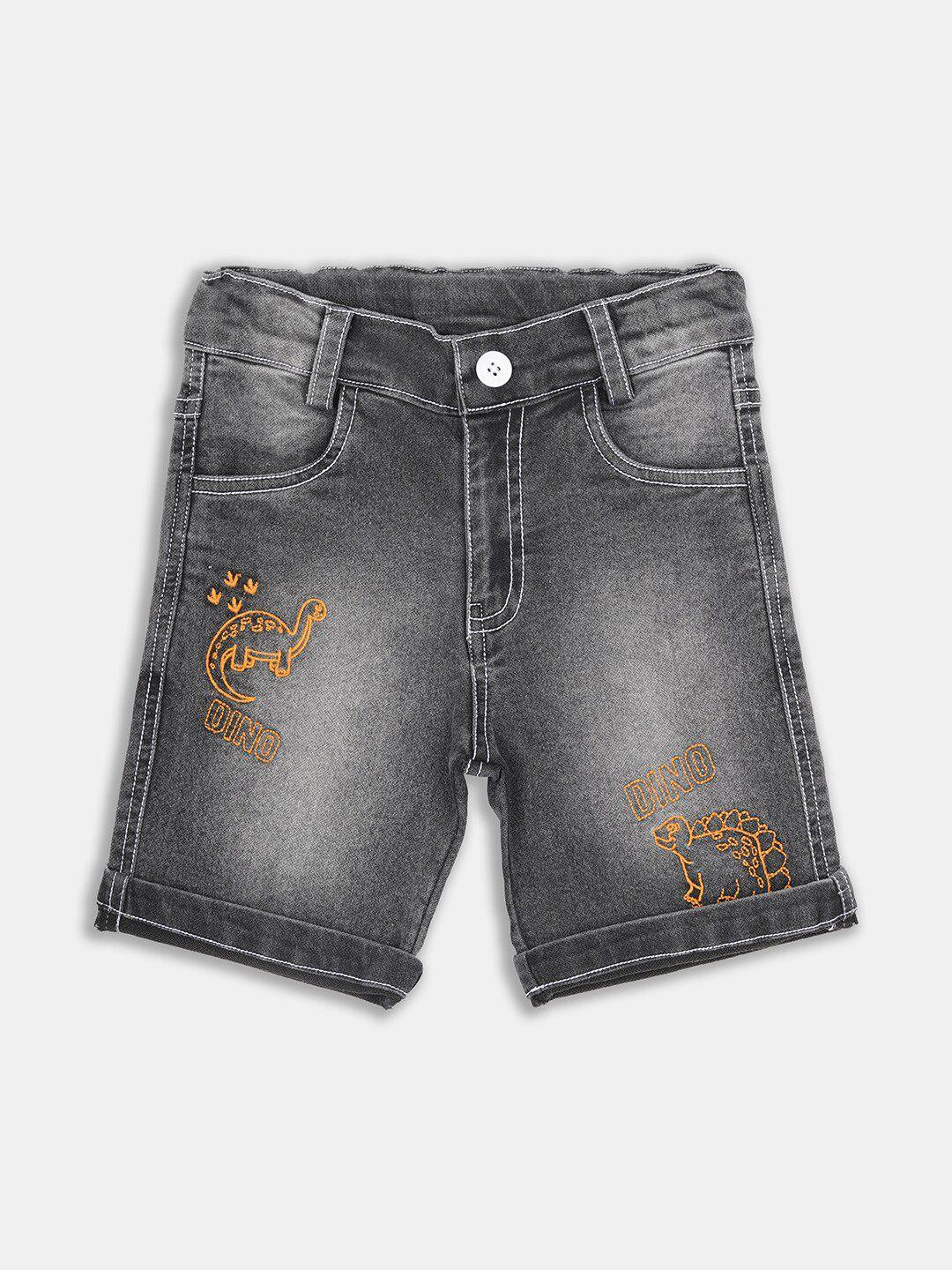 little county boys charcoal washed denim outdoor shorts
