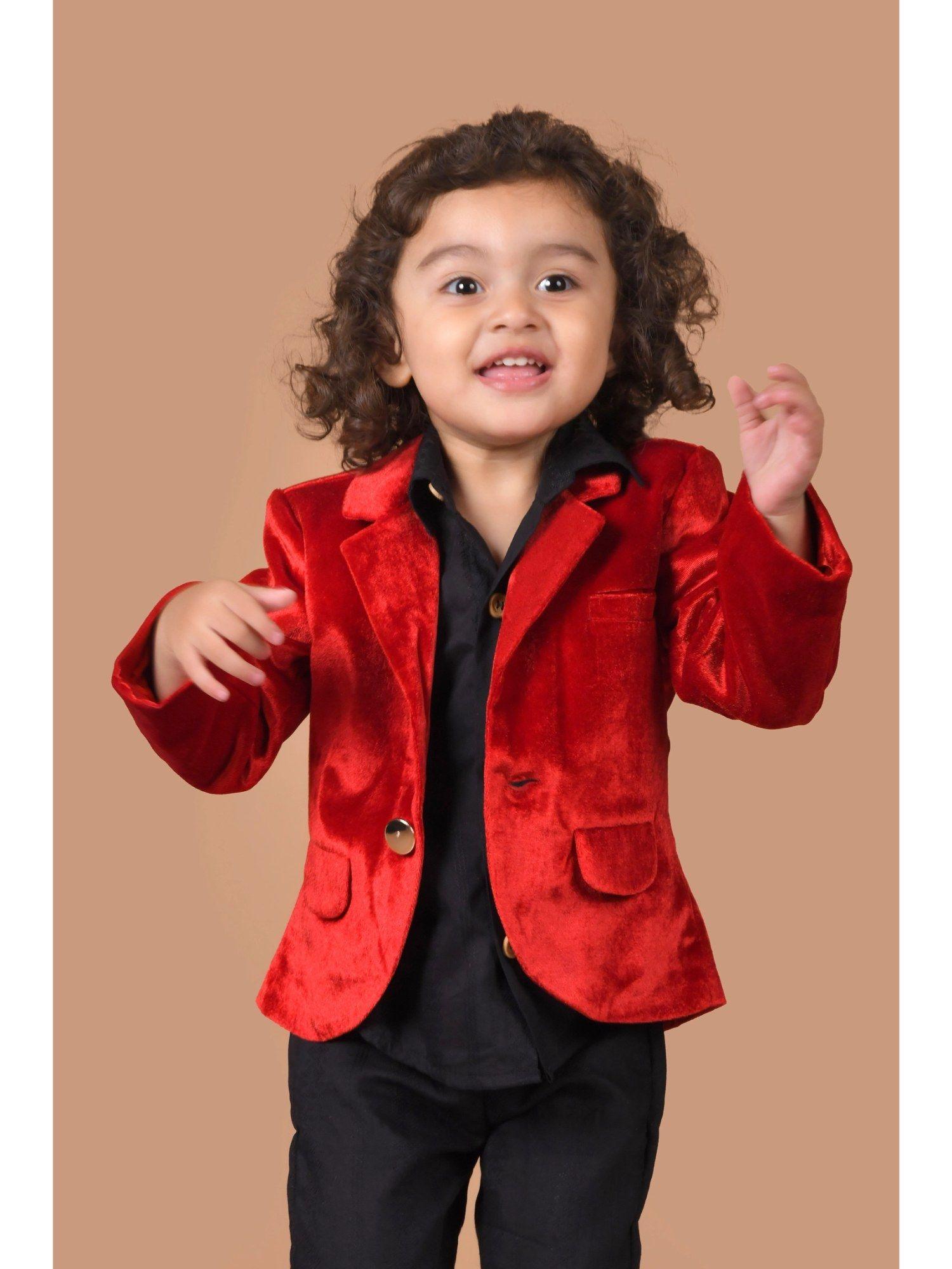 little red marvel blazer