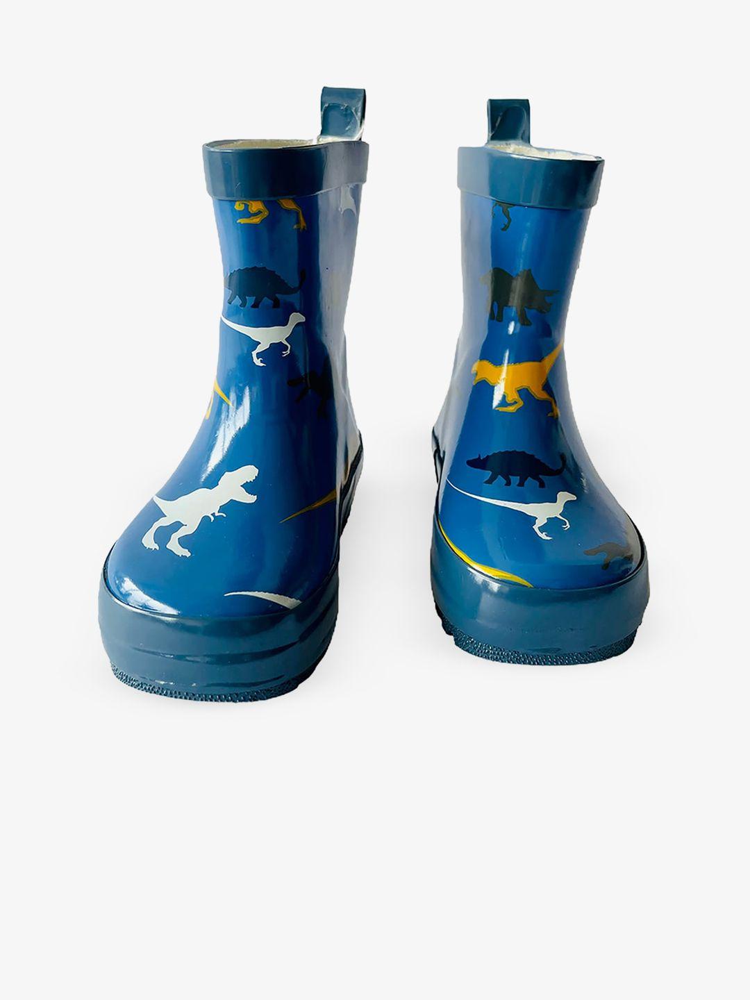 little surprise box llp kids master flysaurus waterproof flexible rubber rain boots