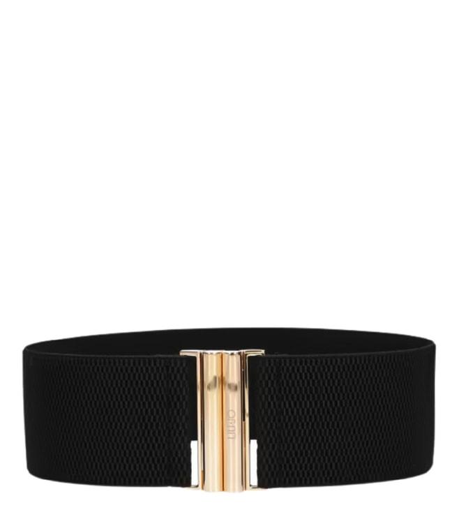 liu jo kids black embellished belt