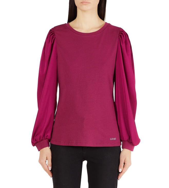 liu jo cardinale regular fit top