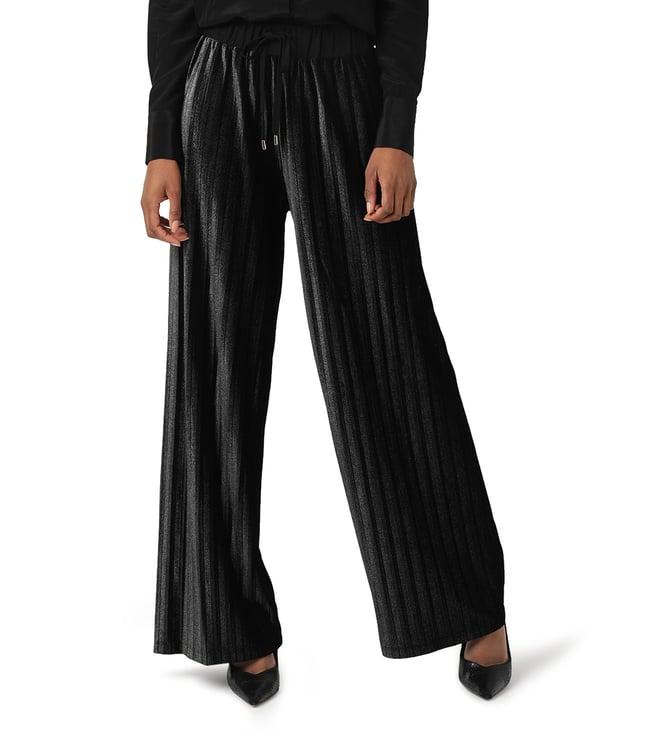 liu jo nero regular fit drawstring trousers