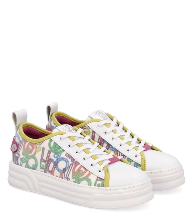 liu jo women's logo multi sneakers