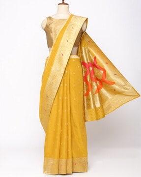 liva saree with zari border