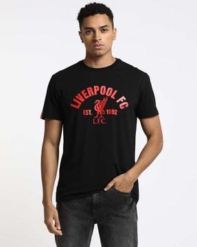 liverpool fc graphic crew-neck t-shirt