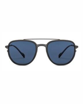 lk s15197 full-rim aviator sunglasses