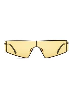 lk s16737 full-rim frame oversized sunglasses