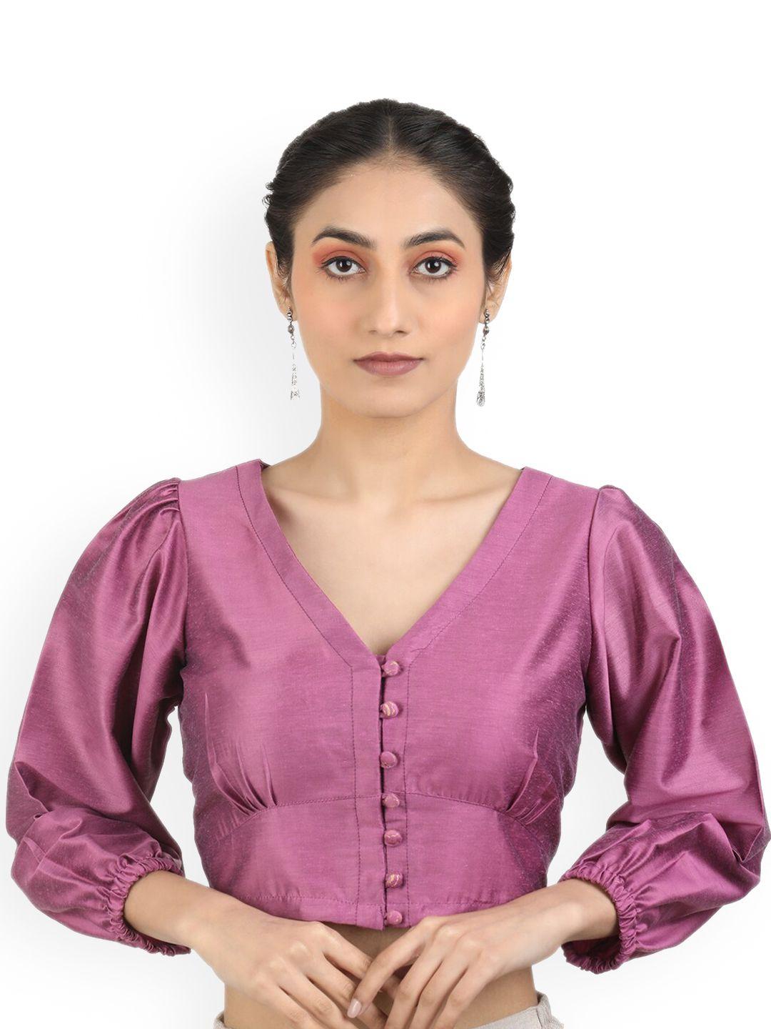 llajja non padded ready to wear saree blouse
