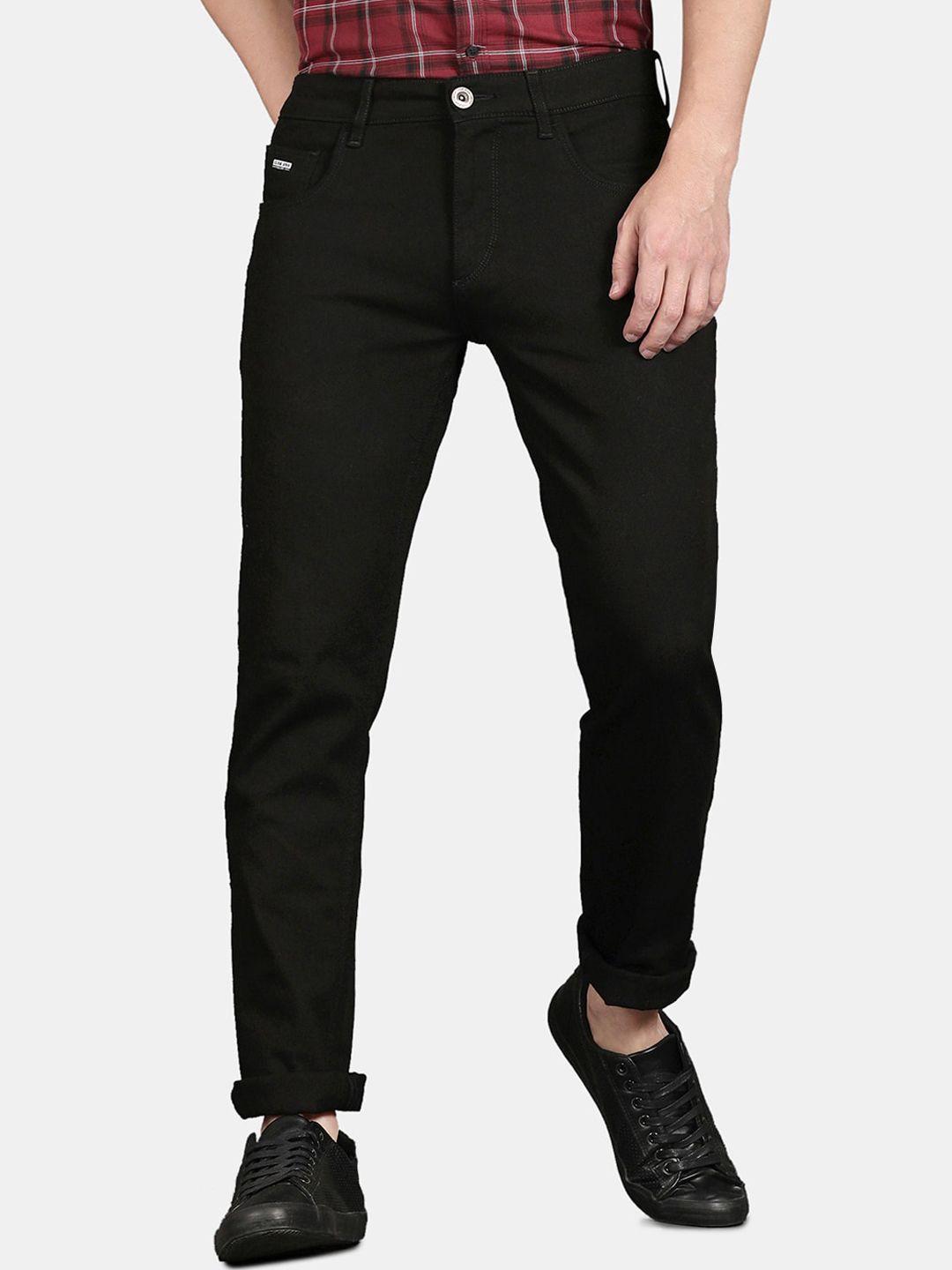 llak jeans men black slim fit stretchable jeans