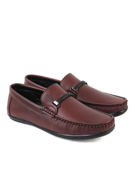loafers with applique accent