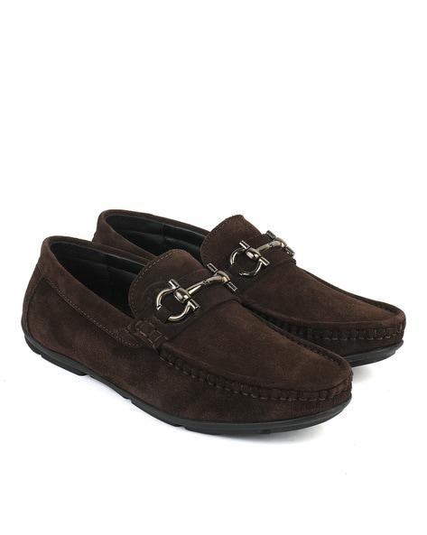 loafers with genuine leather upper